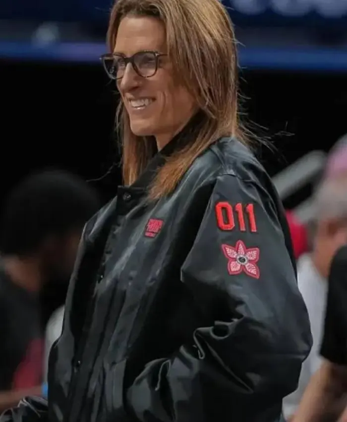 Indiana Fever Stephanie White Stranger Things Varsity Jacket