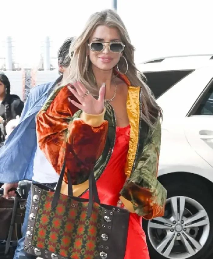 JFK Airport Jessica Simpson 2025 Jacket