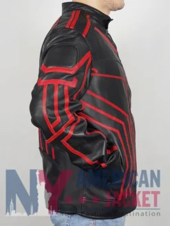 Jared Leto 2025 Tron Ares Leather Jacket