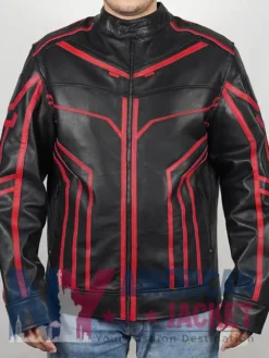 Jared Leto Tron Ares 2025 Leather Jacket