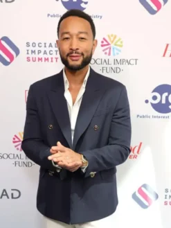 John Legend 2025 Social Impact Summit Blazer