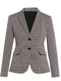 Joy Behar The View 2025 Plaid Blazer