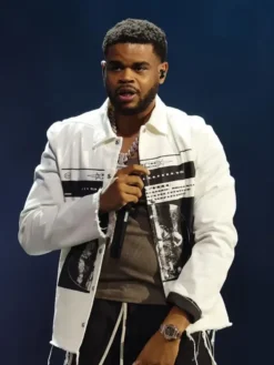 K-Trap Wireless Festival 2025 White Jacket