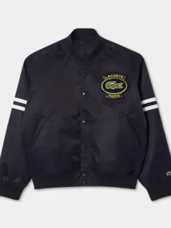 Lacoste Vintage Patch Varsity Jacket