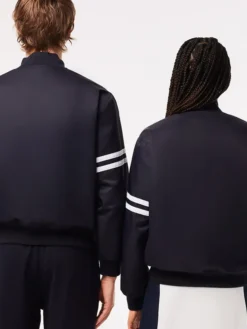 Lacoste Vintage Varsity Patch Jacket