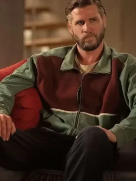 Liam Hemsworth Poker Bomber Face Jacket