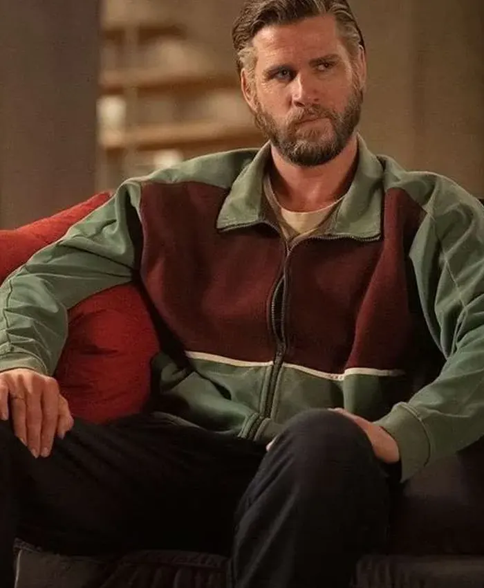 Liam Hemsworth Poker Bomber Face Jacket