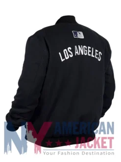 Los Angeles Dodgers Bomber Dugout Black Jacket