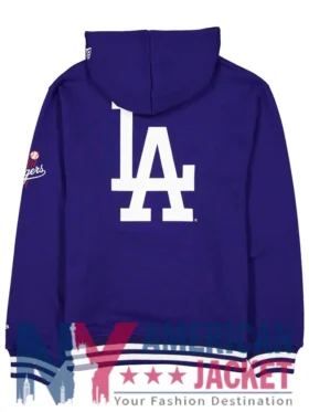 Los Angeles Dodgers OVO Blue Hoodie