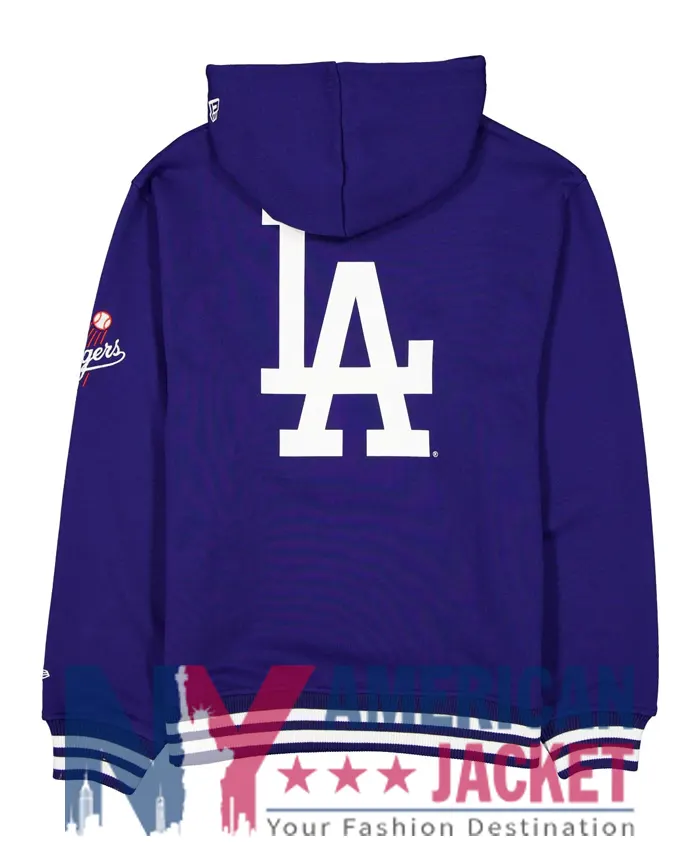 Los Angeles Dodgers OVO Blue Hoodie