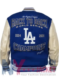 Los Dodgers Angeles Back To Back World Series Champions Jacket