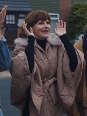 Louise Brealey Such Brave Girls S02 Quilted Jacket