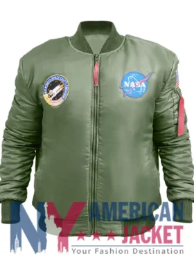 MA-1 Alpha Industries Nasa Green Bomber Jacket