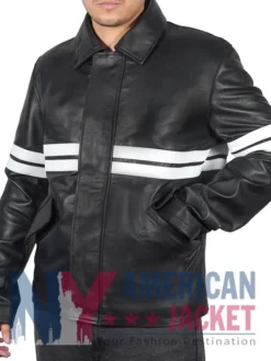 Matt Damon Good Will Hunting Black Leather Jacket