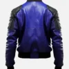 Men’s Bomber Blue And Black Jacket