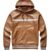 Men's Sheldon Brown Leather Pullover Hoodie