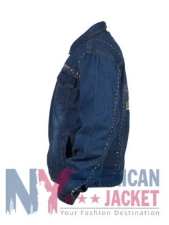 Mom's Favorite New Jersey USA Joe Jonas Denim Jacket