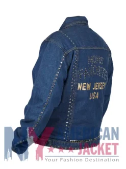 Mom's New Jersey Favorite USA Joe Jonas Denim Jacket