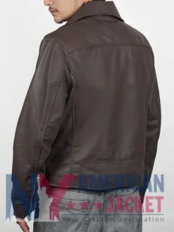 Murders Moonflower Susan Ryeland Leather Brown Jacket
