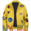 NBA Jeff Hamilton Teams Leather Collage Jacket