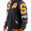 NBA Phoenix Logo Suns Mashup Varsity Jacket