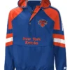 NY Knicks Starter Half Zip Pullover Pro Jacket