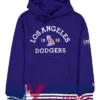 OVO Los Angeles Dodgers Blue Hoodie