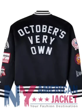 OVO x New Era New York Yankees MLB Varsity Jacket