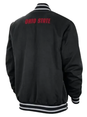 Ohio State Buckeyes Black Bomber Jacket