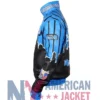 Orlando Leather Magic Blue Black Jacket