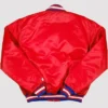 Philadelphia Sixers Red Starter Varsity Jacket