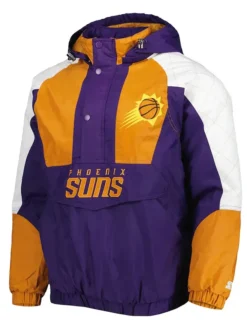 Phoenix Suns Body Check Half-Zip Hoodie Jacket
