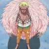 Pink Doflamingo Cosplay Fur Coat