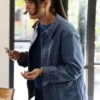 Poker Face S02 Blue Patti Harrison Jacket