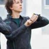 Power Rangers RPM Leather Milo Cawthorne Black Jacket