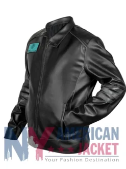 RPM Power Rangers Cawthorne Milo Black Leather Jacket