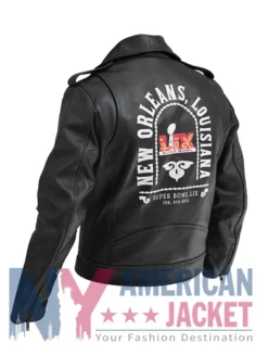 Rebecca Minkoff X Erin Andrews Bowl Super LIX Biker Jacket