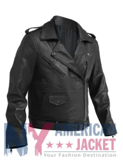 Rebecca X Erin Andrews Minkoff Biker Super Bowl LIX Jacket
