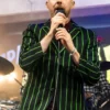 Ricky Wilson Alexandra Palace Park Striped Blazer
