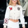Rita Ora Elvis Duran Show Varsity Jacket