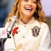 Rita Ora Elvis Duran Varsity Show Jacket