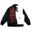 Scarface Leather Embroidered Jacket
