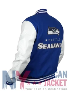 Seattle Blue Seahawks 50th Season Jacket