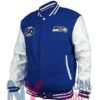 Seattle Blue Seahawks Season 50th Jacket