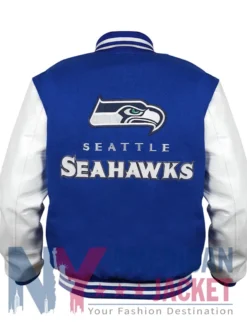 Seattle Seahawks 50th Season Varsity Jacket