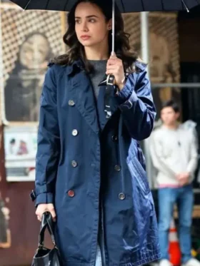 Sofia Carson The Life List 2025 Blue Coat