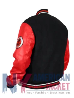 Spider Across Man the Spider Verse Miles Morales Varsity Jacket