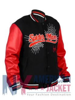 Spider-Man Across the Spider Verse Miles Morales Varsity Jacket