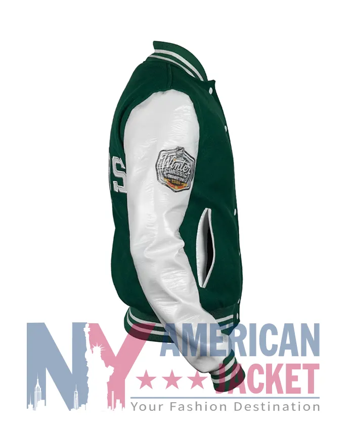 Stars Dallas Wool-Leather Varsity Jacket