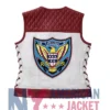 Stegaro American Eagle Motorcycle Leather Red Vest